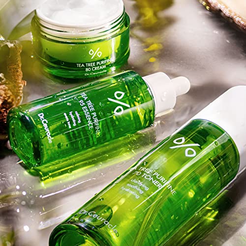Dr.Ceuracle by leegeehaam Tea Tree Purifine Essence (50ml / 1.69 fl. oz.) - Mild Facial Serum for Sensitive Skin, Redness and Sebum Reducing Korean Skin Care
